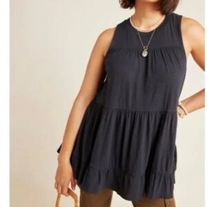 Anthropologie georgia babydoll tunic